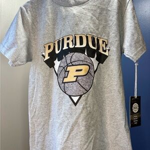 Kids Short Sleeve Gray Tee